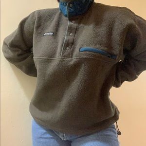 Columbia fleece button up